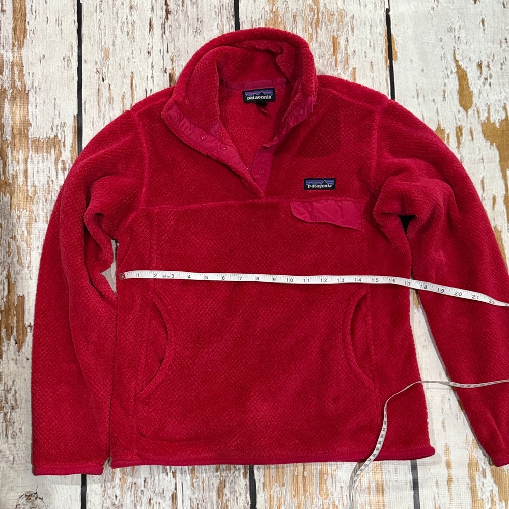 Patagonia Vibrant Red Fleece Jacket